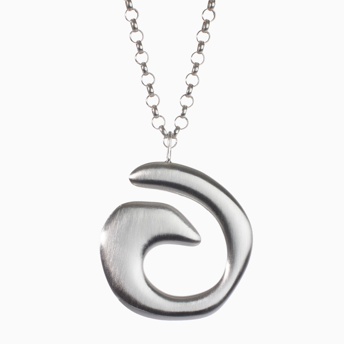 River Spiral Pendant